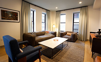 Rockefeller Suite Living Area