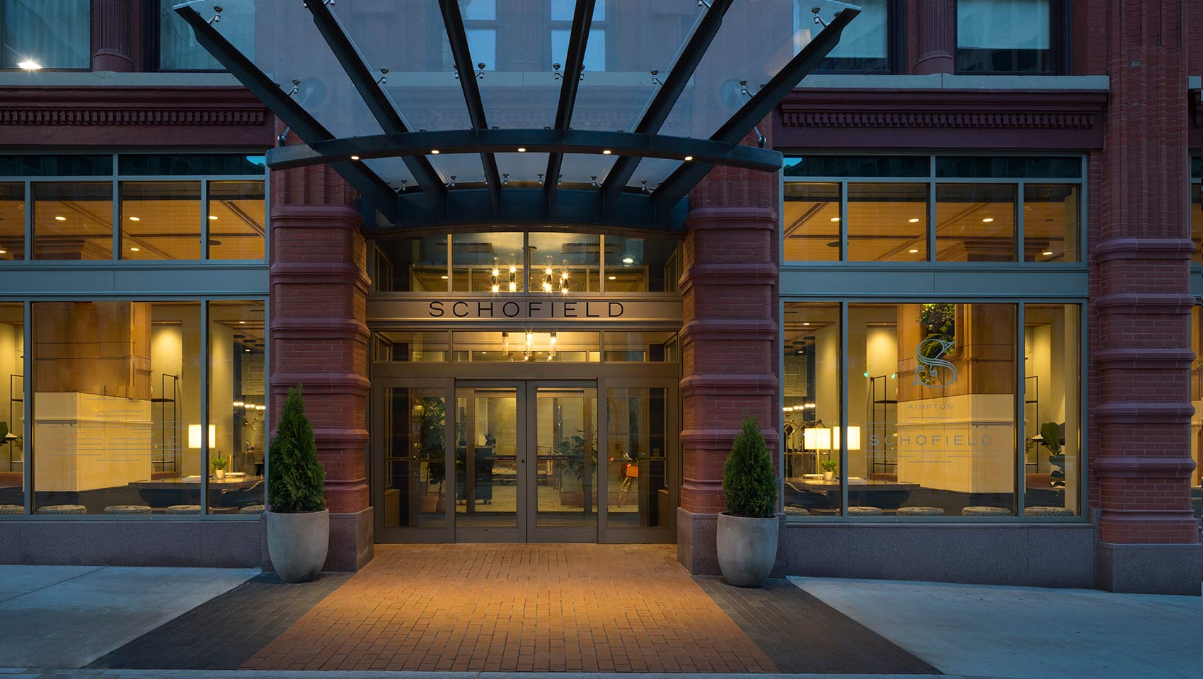 Kimpton Schofield Hotel Entrance