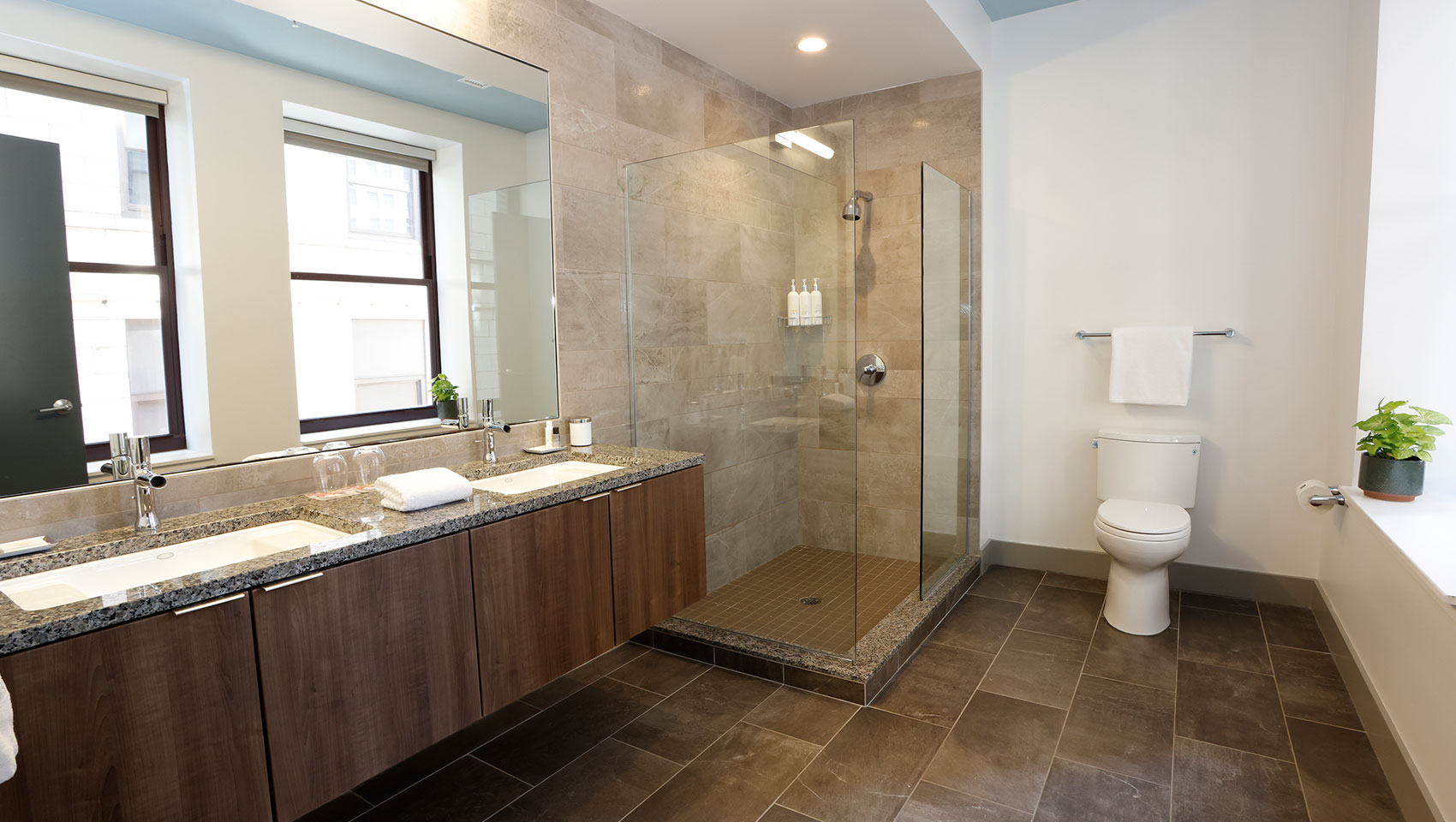 Rockefeller Suite Bathroom with Walk-in Shower