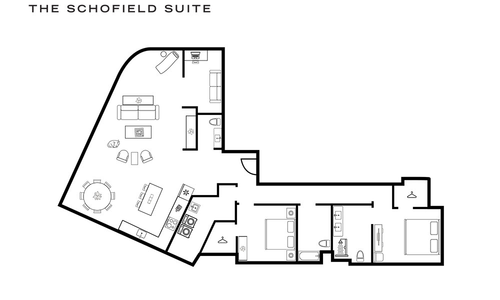 Schofield Suite Floor Plan
