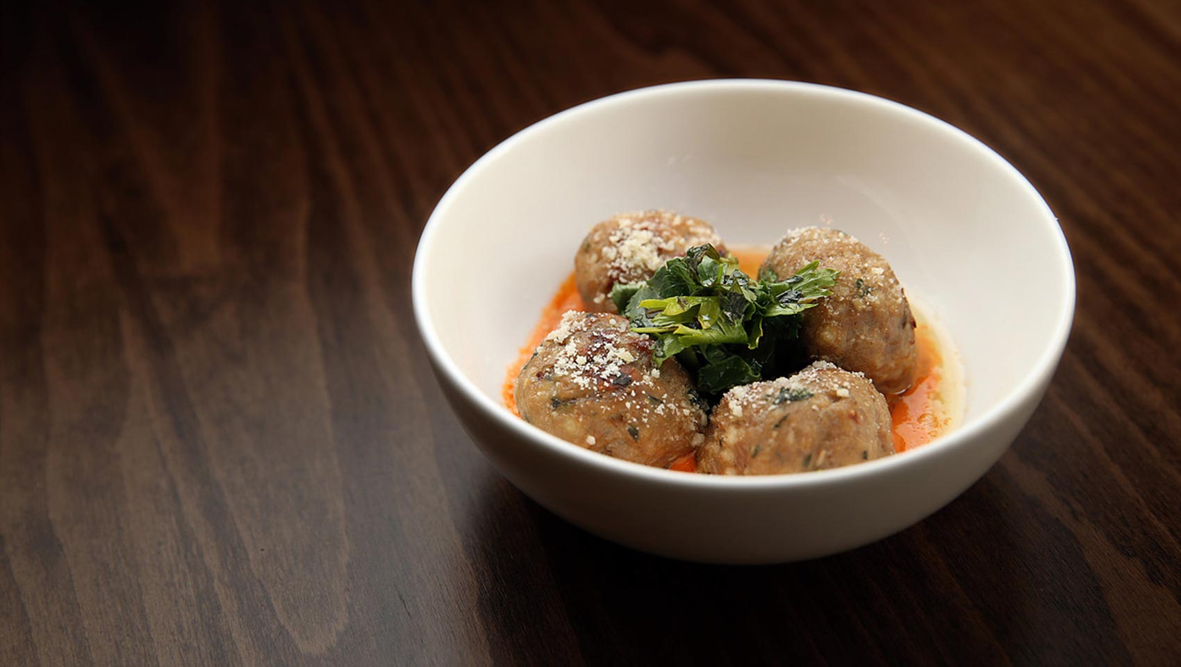 Parker’s Downtown lamb meatballs